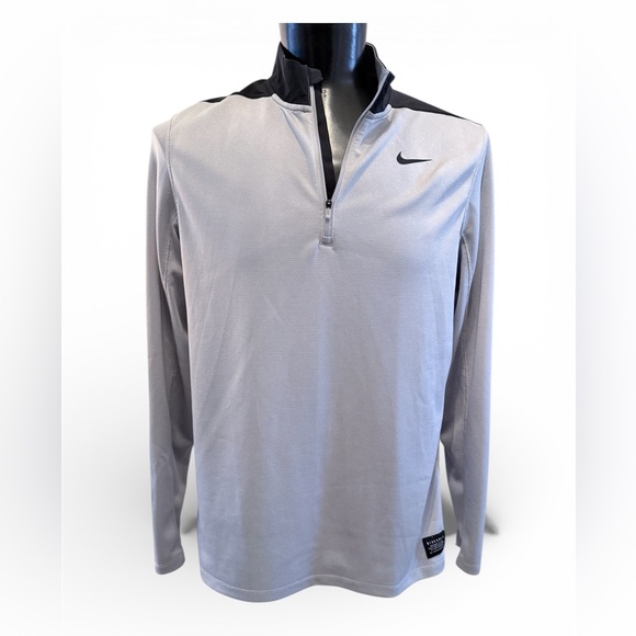 Nike Other - Nike Men's Light Gray and Black Long sleeve